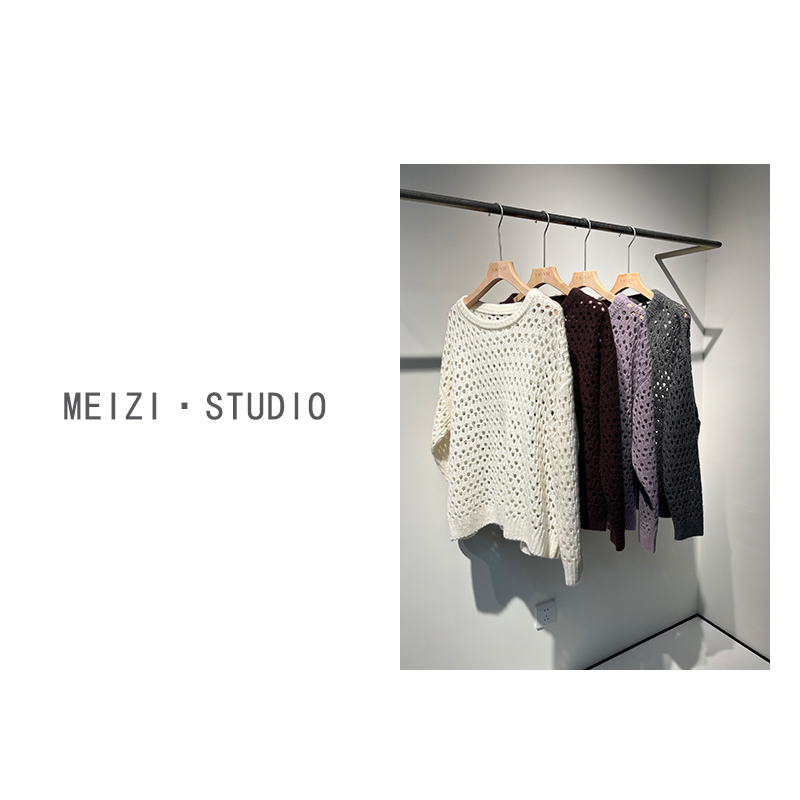 惬意时光· 镂空系列｜无龄感毛衫