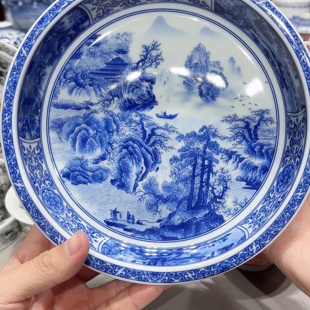 盖碗景德镇高温茶具