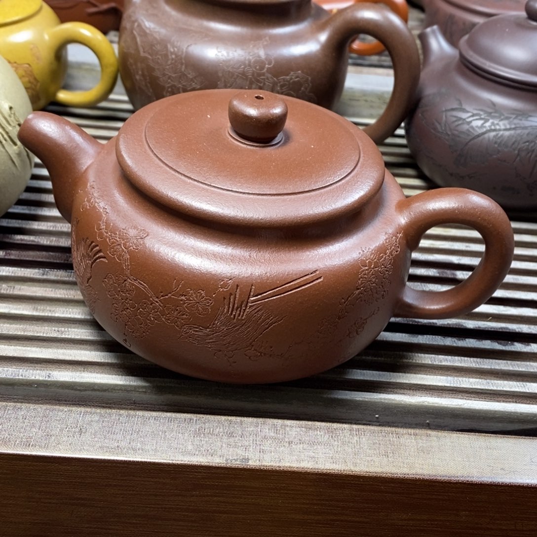 紫砂茶壶原矿手工243