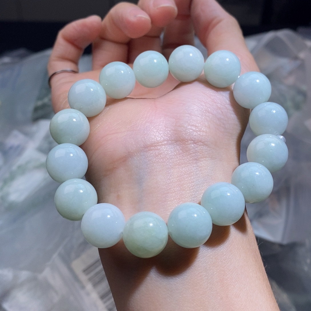 未镶嵌手串翡翠珠链