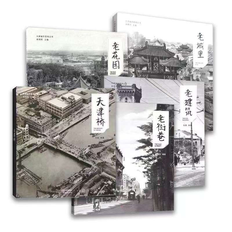 (微瑕)城市景观丛书系列老建筑老花园老城里老街巷天津桥单册可售