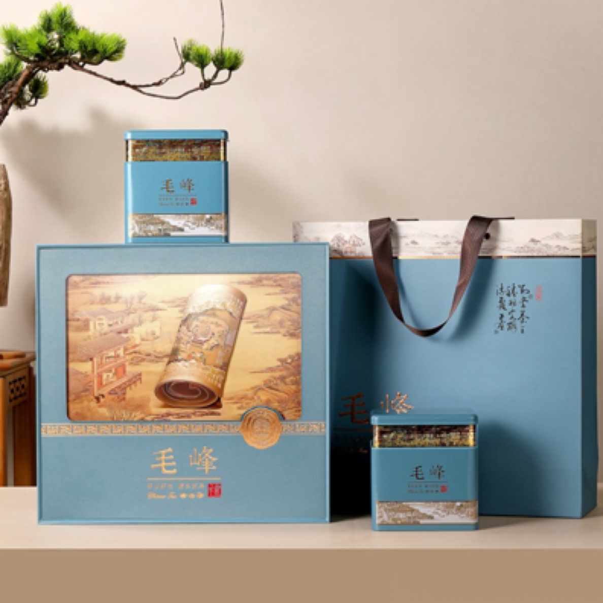祁睿红正宗黄山毛峰明前早茶二采绿茶一芽两叶2025年新茶春茶