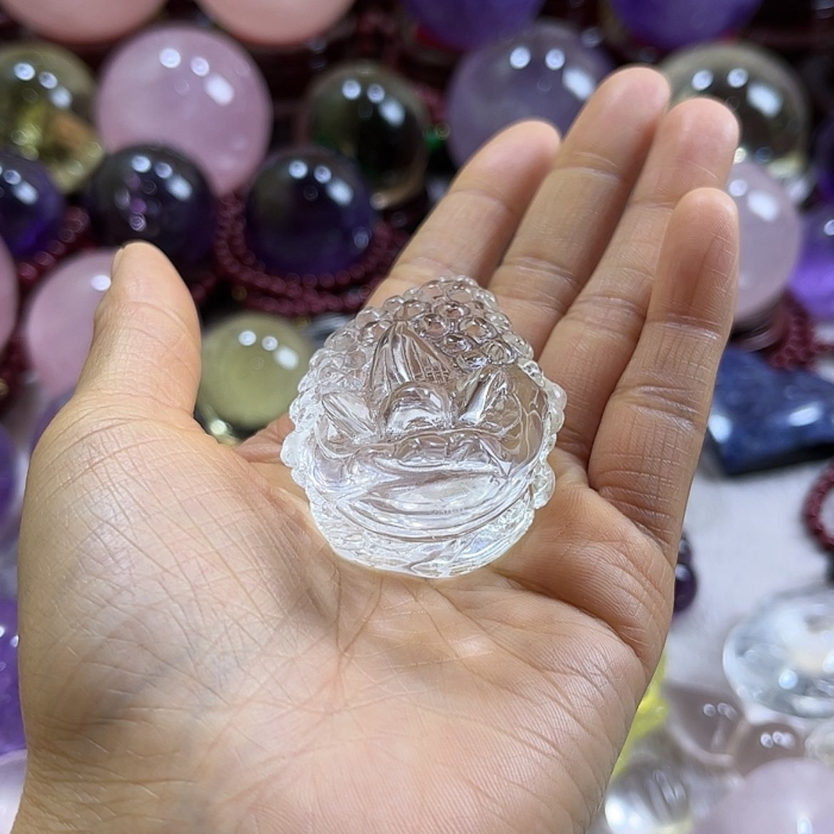 【闪购商品】水晶摆件金蟾未镶嵌