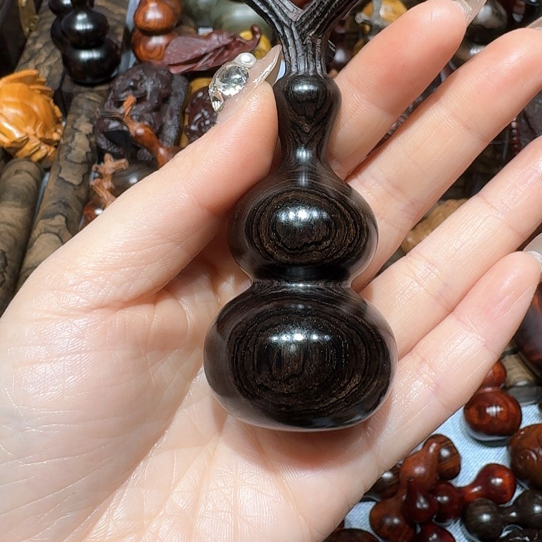 香榧木@**女紫光檀葫芦