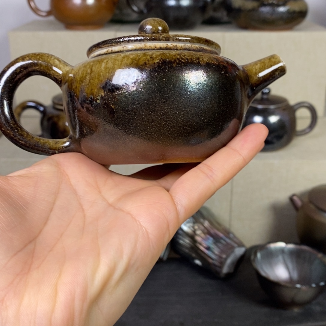 期***待建水紫陶柴烧茶壶