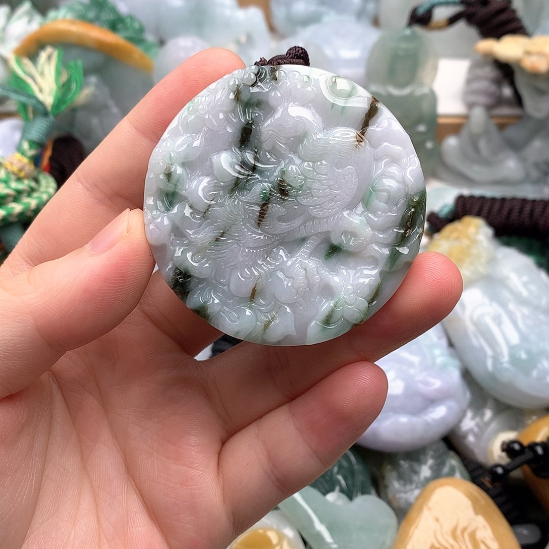 吊坠(不含链)未镶嵌翡翠