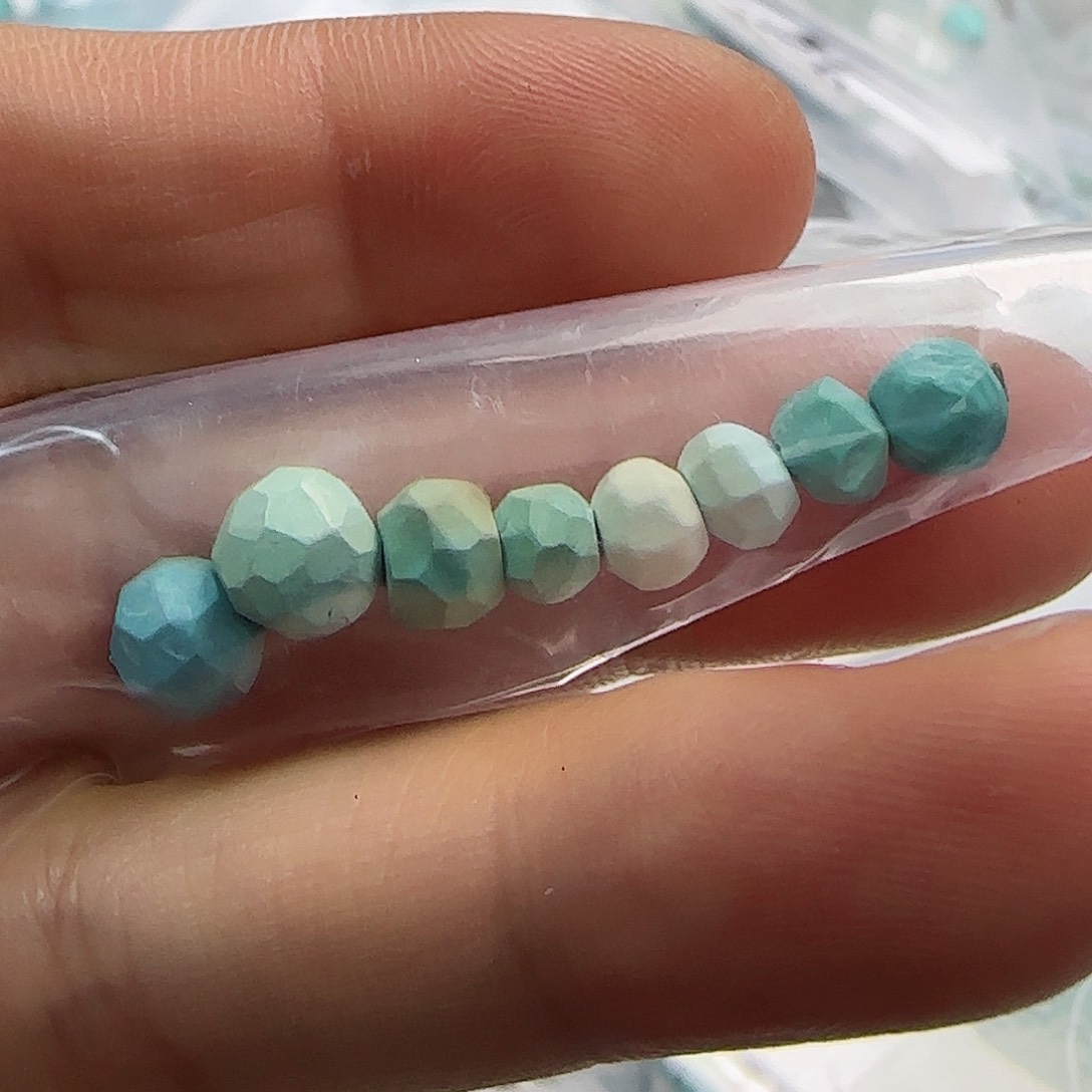 绿松石珠宝半成品未镶嵌