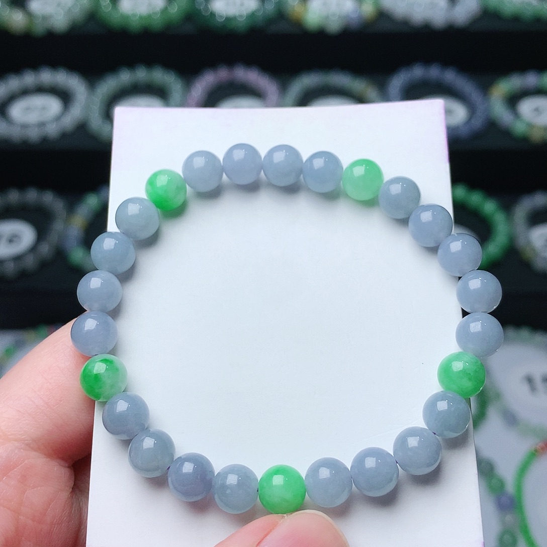 翡翠手链未镶嵌翡翠