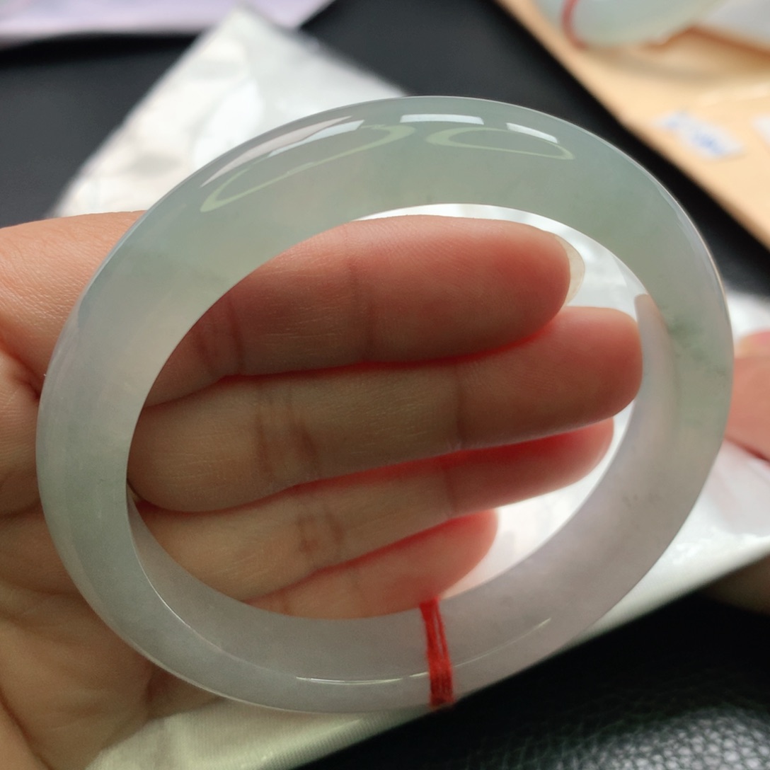 翡翠手镯未镶嵌缅甸58.59