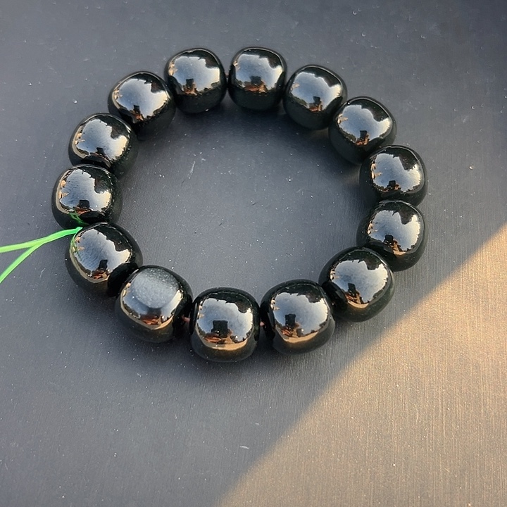 未镶嵌手串和田玉卡16