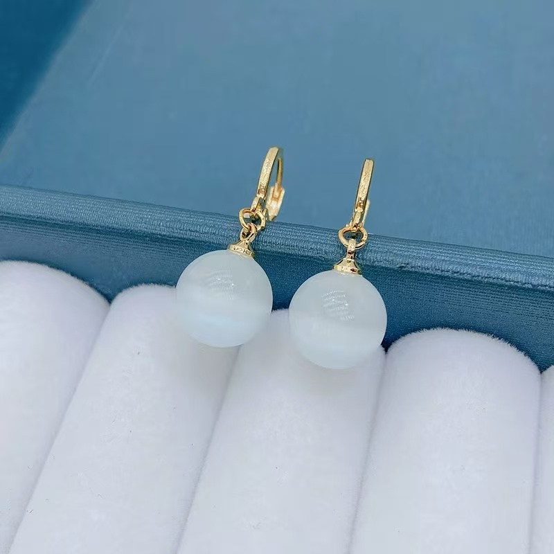 铜合金耳饰 气质时尚简约精美复古耳钉1032