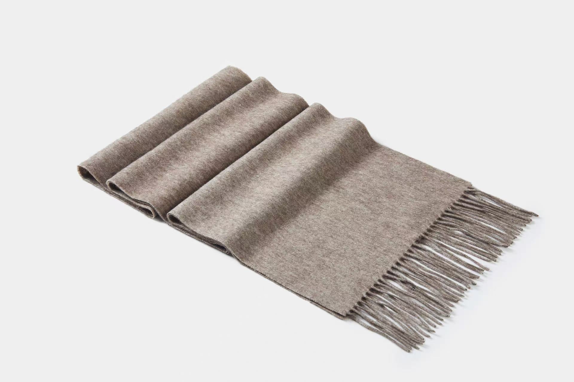 芷一 lrisszia 新款100%毛牛绒围巾