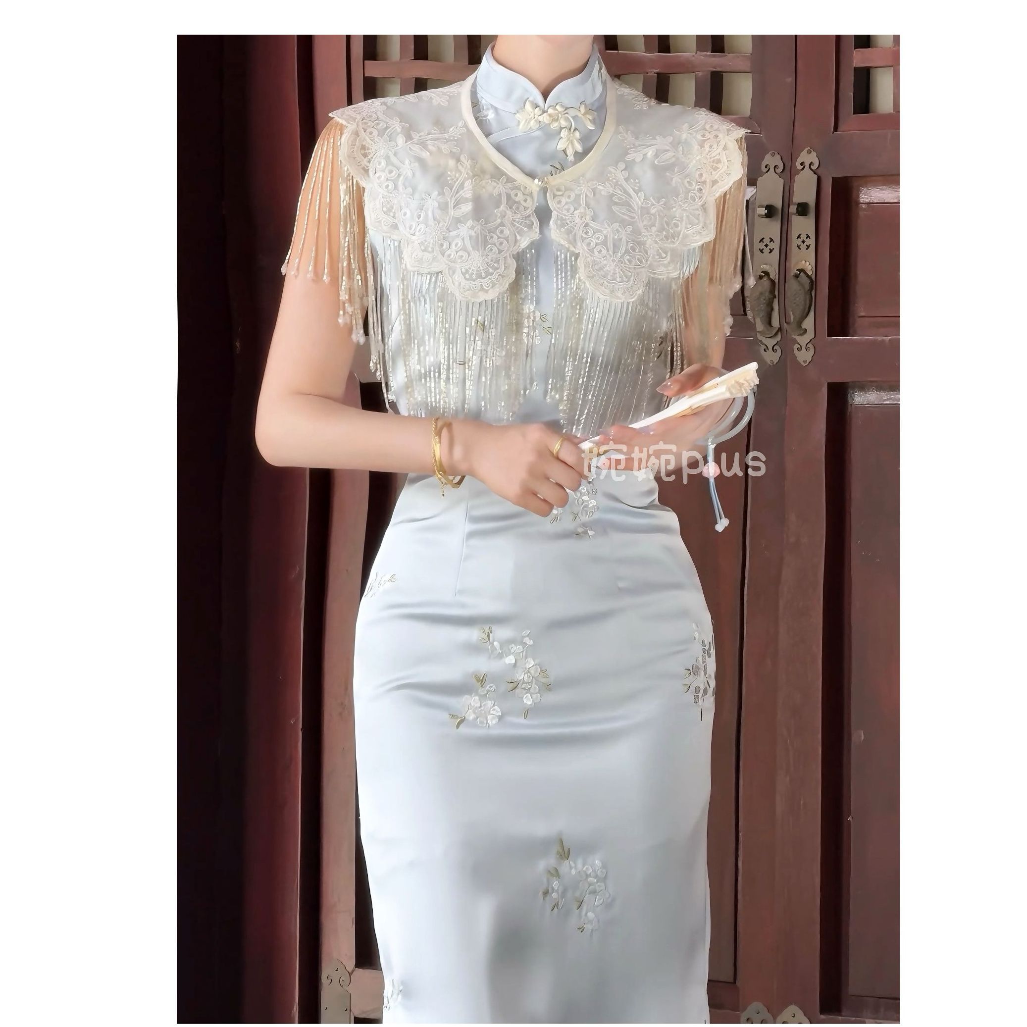【象姐定制】【梨花雪】连衣裙CDW5LYQ1397A