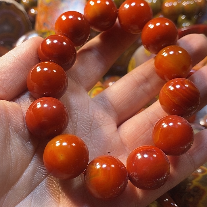 用***4未镶嵌手链玛瑙/玉髓