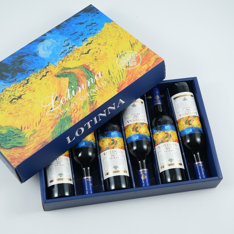 LOTINNA洛蒂娜-澳洲原瓶进口干红葡萄酒14.5度设拉子，整箱750ML×6