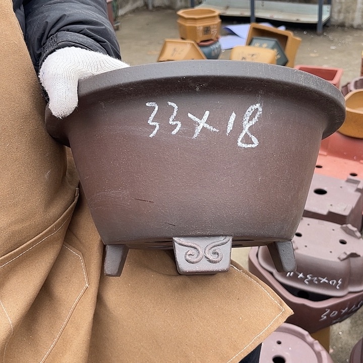 紫砂花盆紫砂等传统