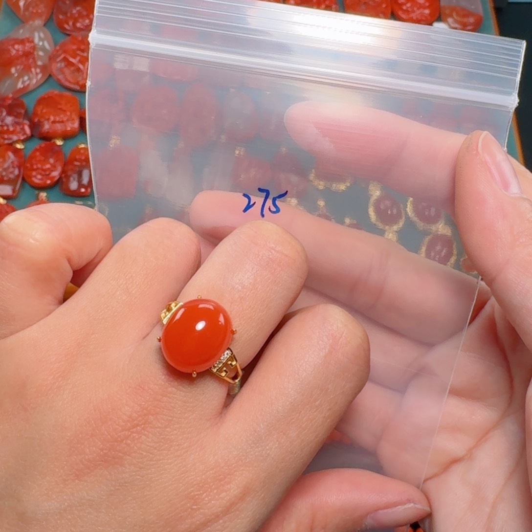 南红玛瑙南红玛瑙保山银S925镶嵌