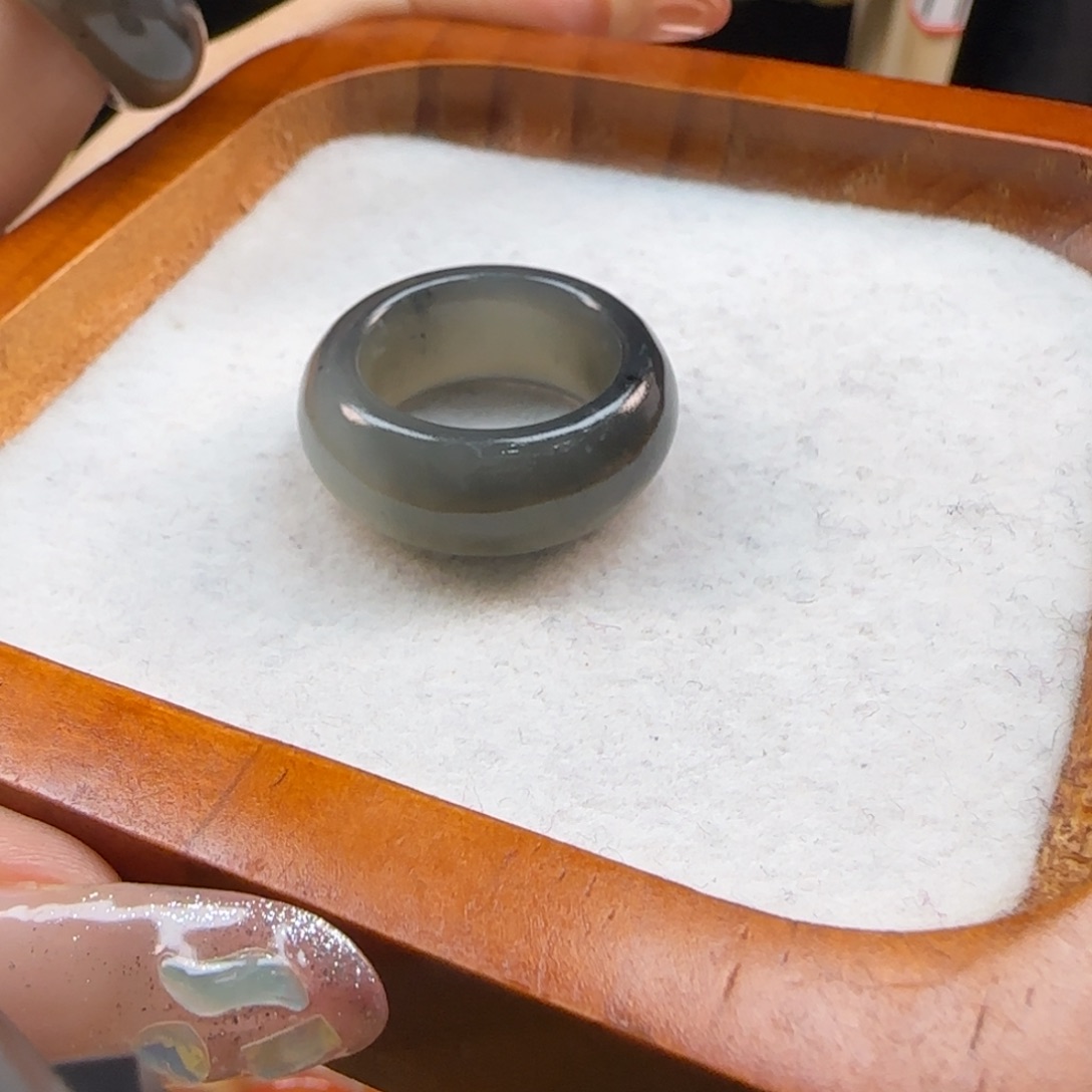 蛇纹石玉合金内径16.8?***吧