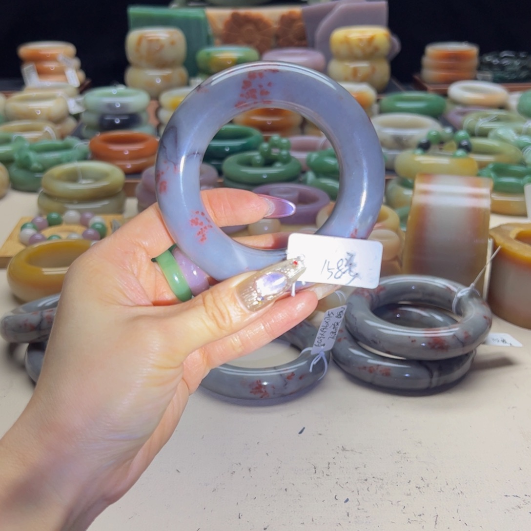 查罗石手镯未镶嵌