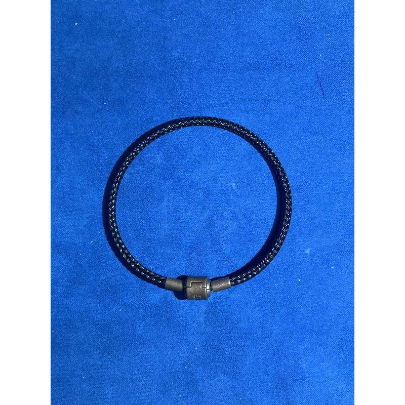 钨金手链 a2640黑色手绳多样性发货