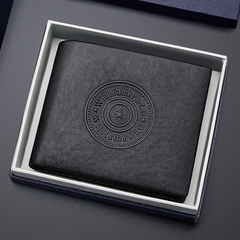 钱包男短款真皮柔软植鞣牛皮奢侈品高档2025新款钱夹皮夹男款个性
