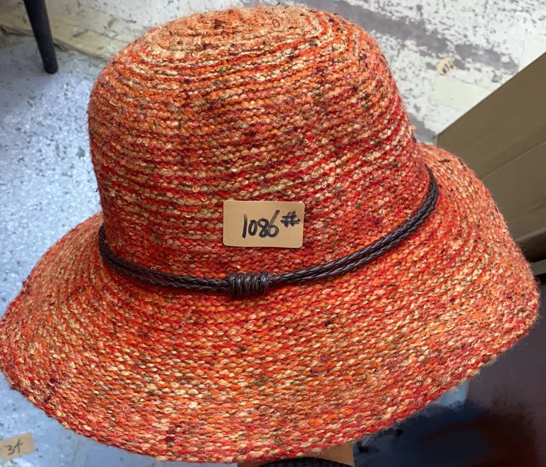 1086#大檐时尚帽子