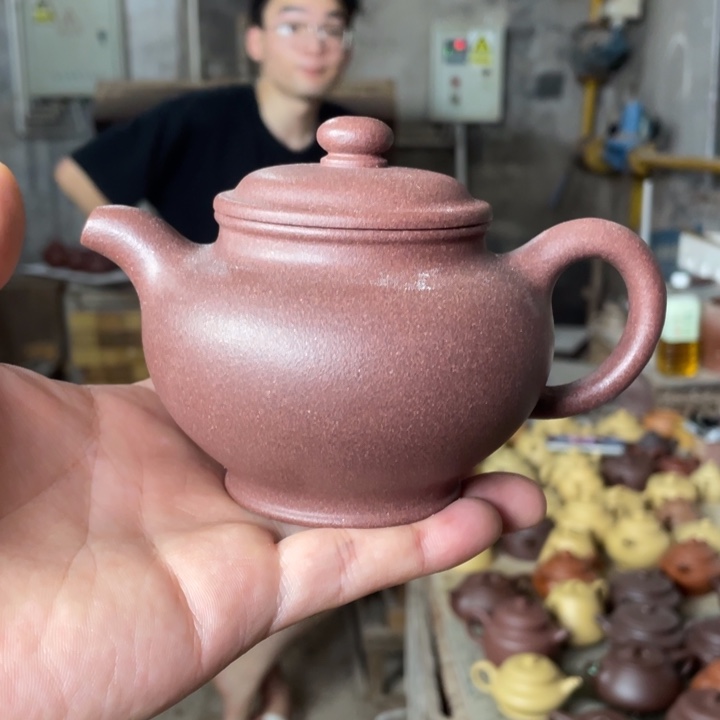 紫砂紫砂掇只。 天青泥（完美品