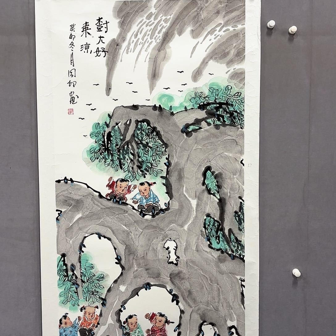 国画国画纯手绘作品请放心去藏