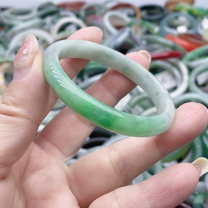 玻璃非金属手镯黑色