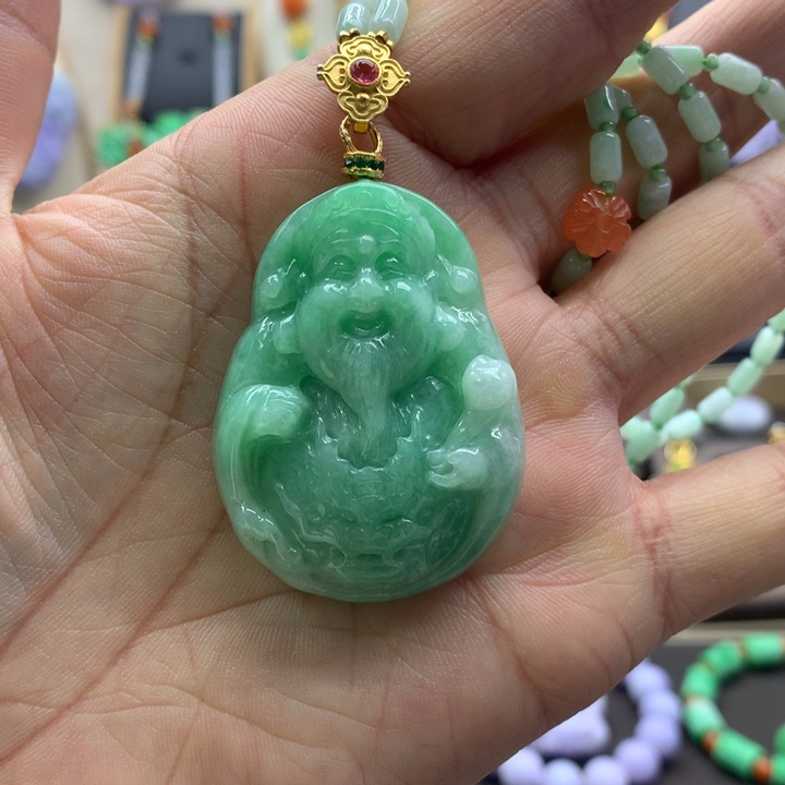 翡翠吊坠(不含链)未镶嵌鉴赏期48小时