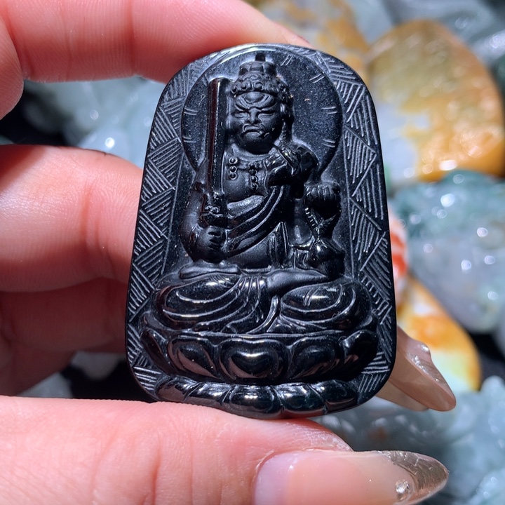 翡翠未镶嵌颈饰保真天然A货翡翠