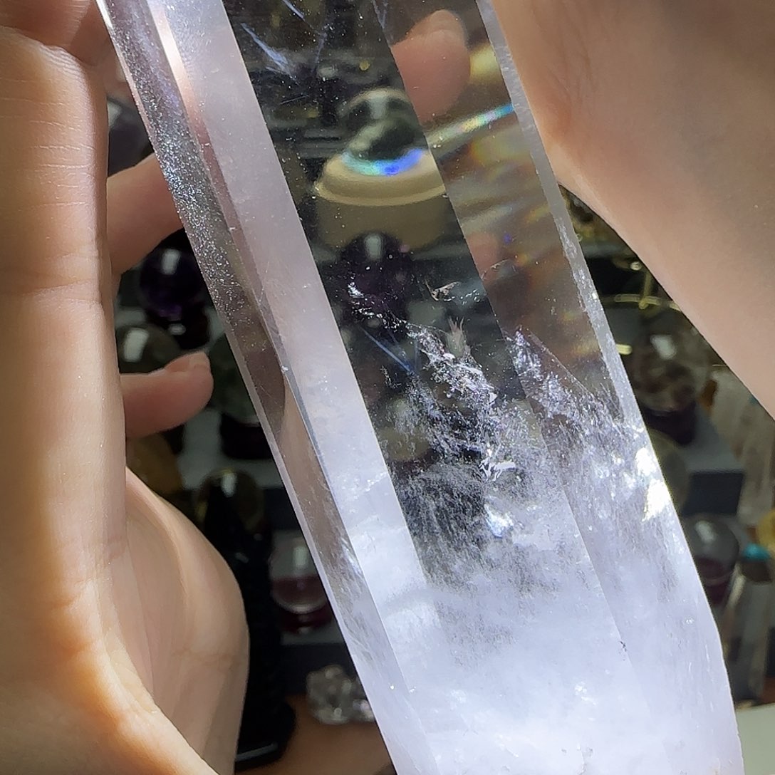 水晶未镶嵌摆件F018