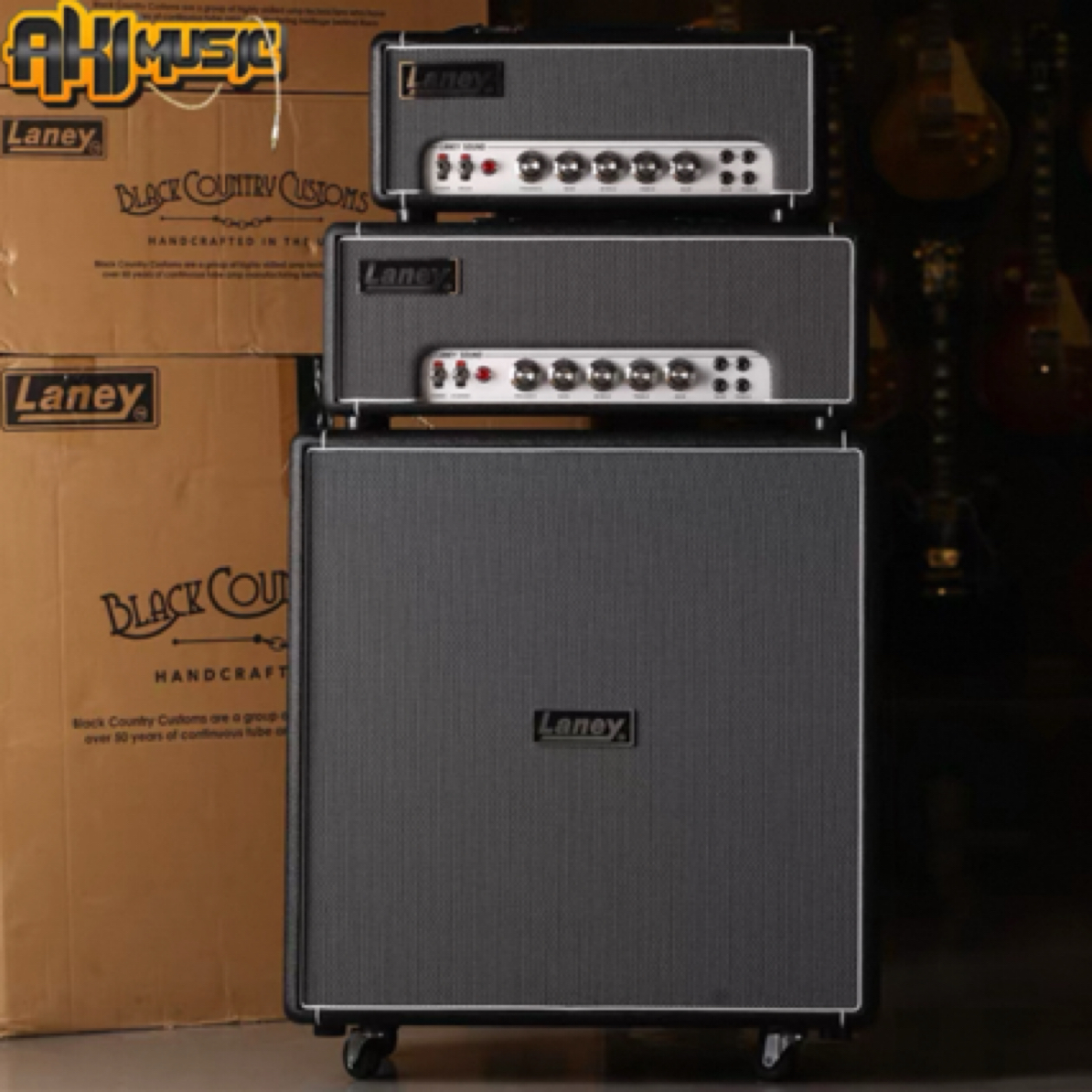 英产Laney LA30BL/LA-Studio复古全电子管电吉他分体音箱头212体