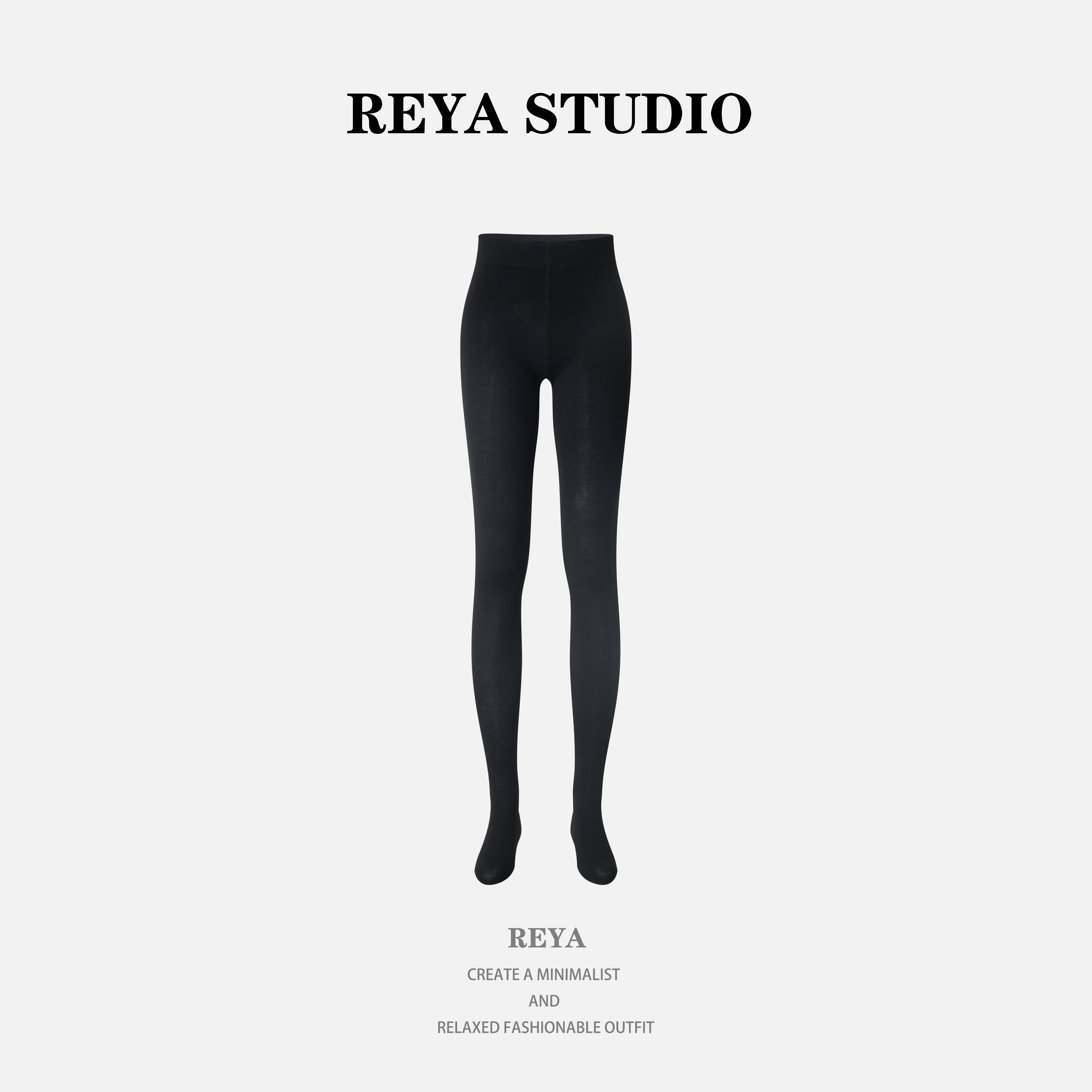 Reya【花园情书】提臀收腹无痕显瘦可外穿打底裤女保暖秋冬连脚裤