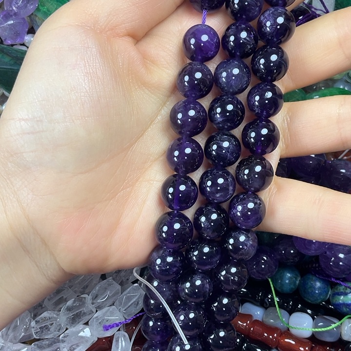 查罗石散珠合金卡12紫水一条