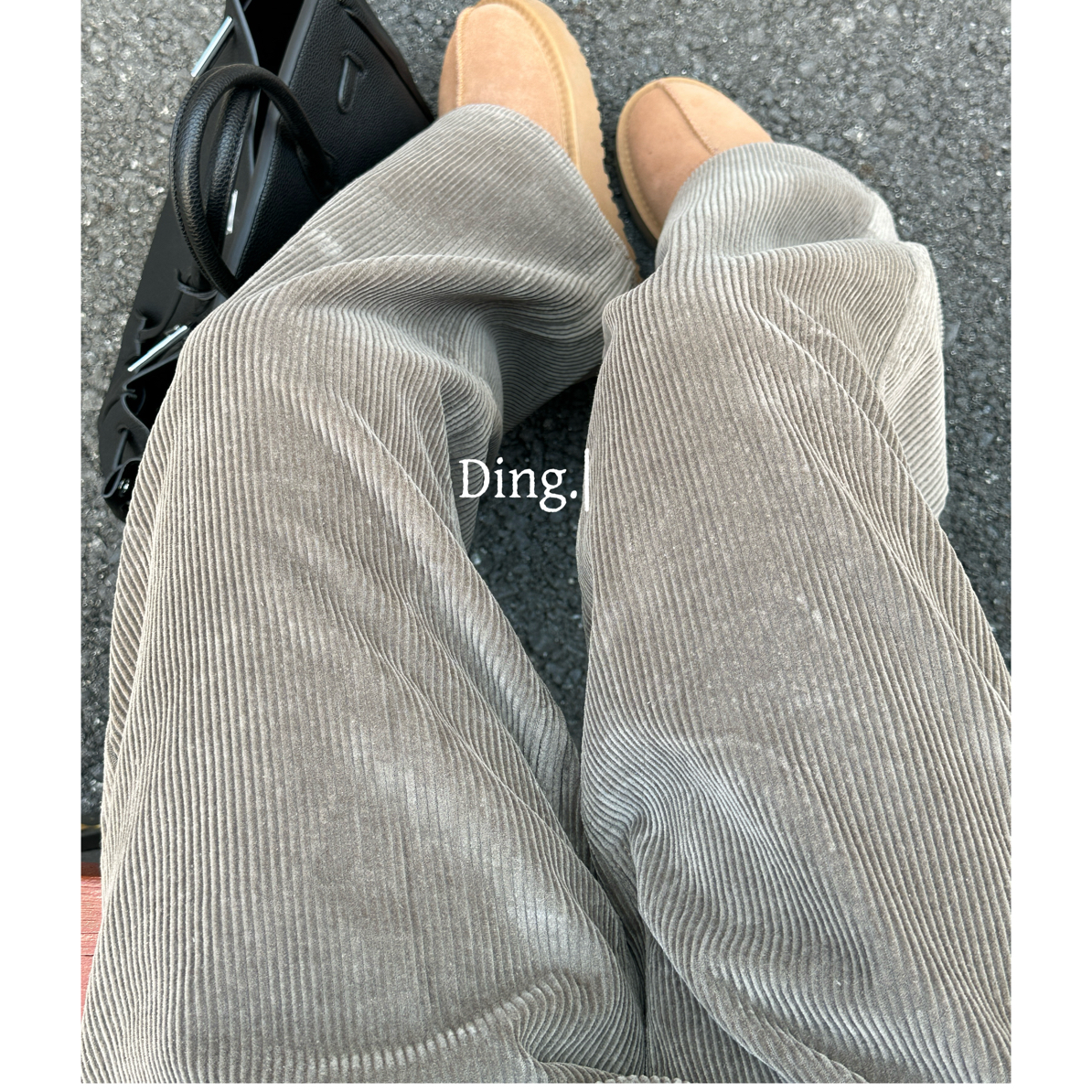 叮叮～比例神裤～多色系收腰直筒设计精梳灯芯绒宽松显瘦休闲直筒裤