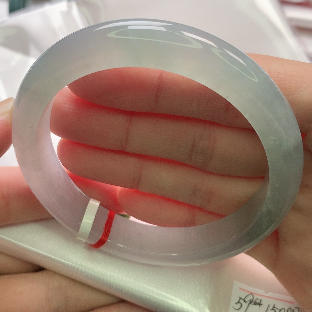 翡翠未镶嵌手镯缅甸5859