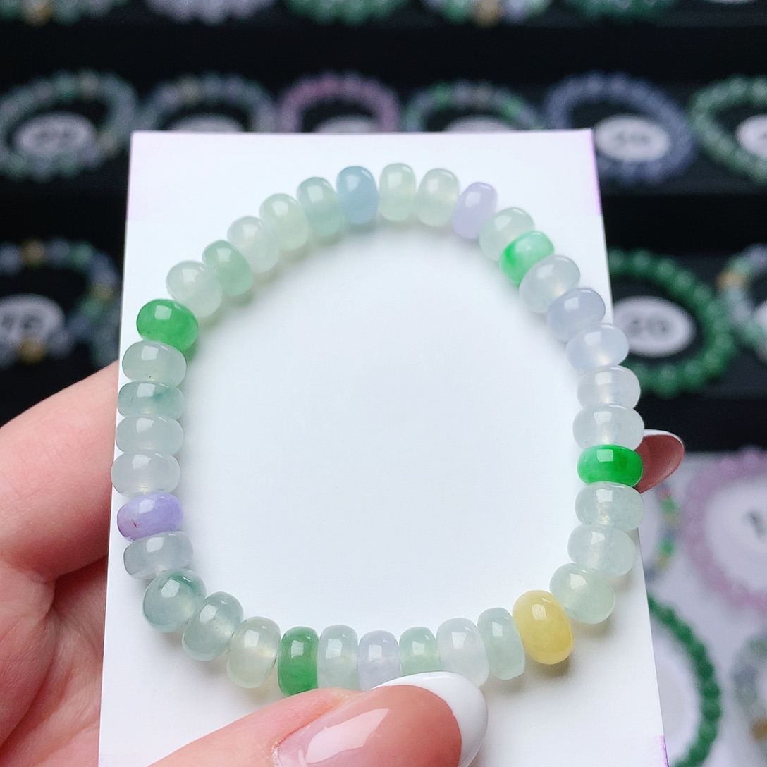 翡翠手链未镶嵌翡翠