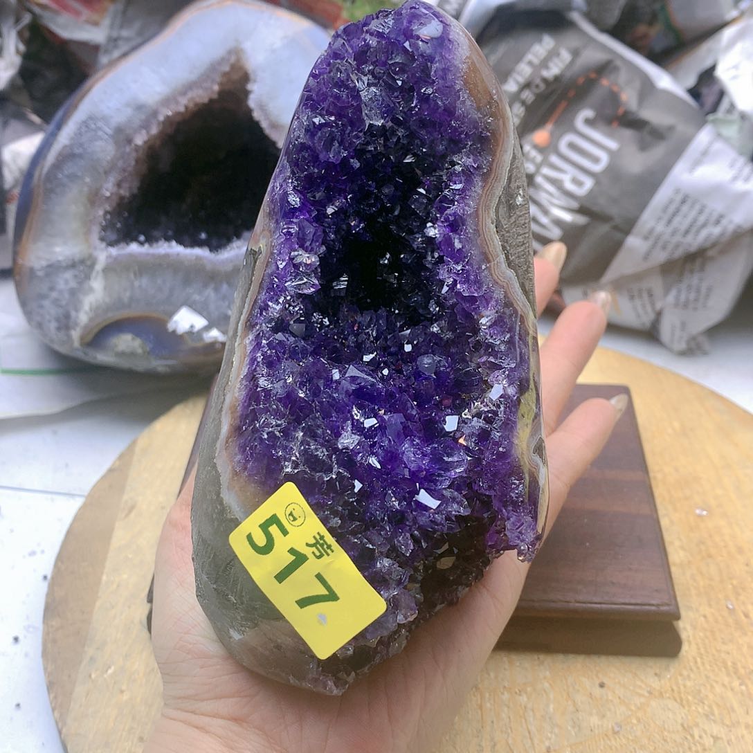 紫晶大型摆件（非配饰）未镶嵌