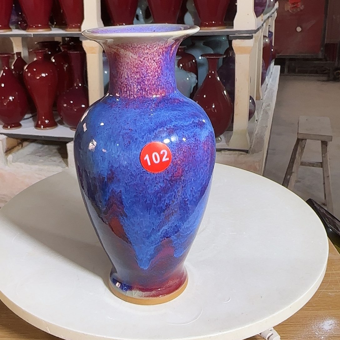 陶摆件郑家钧窑摆件