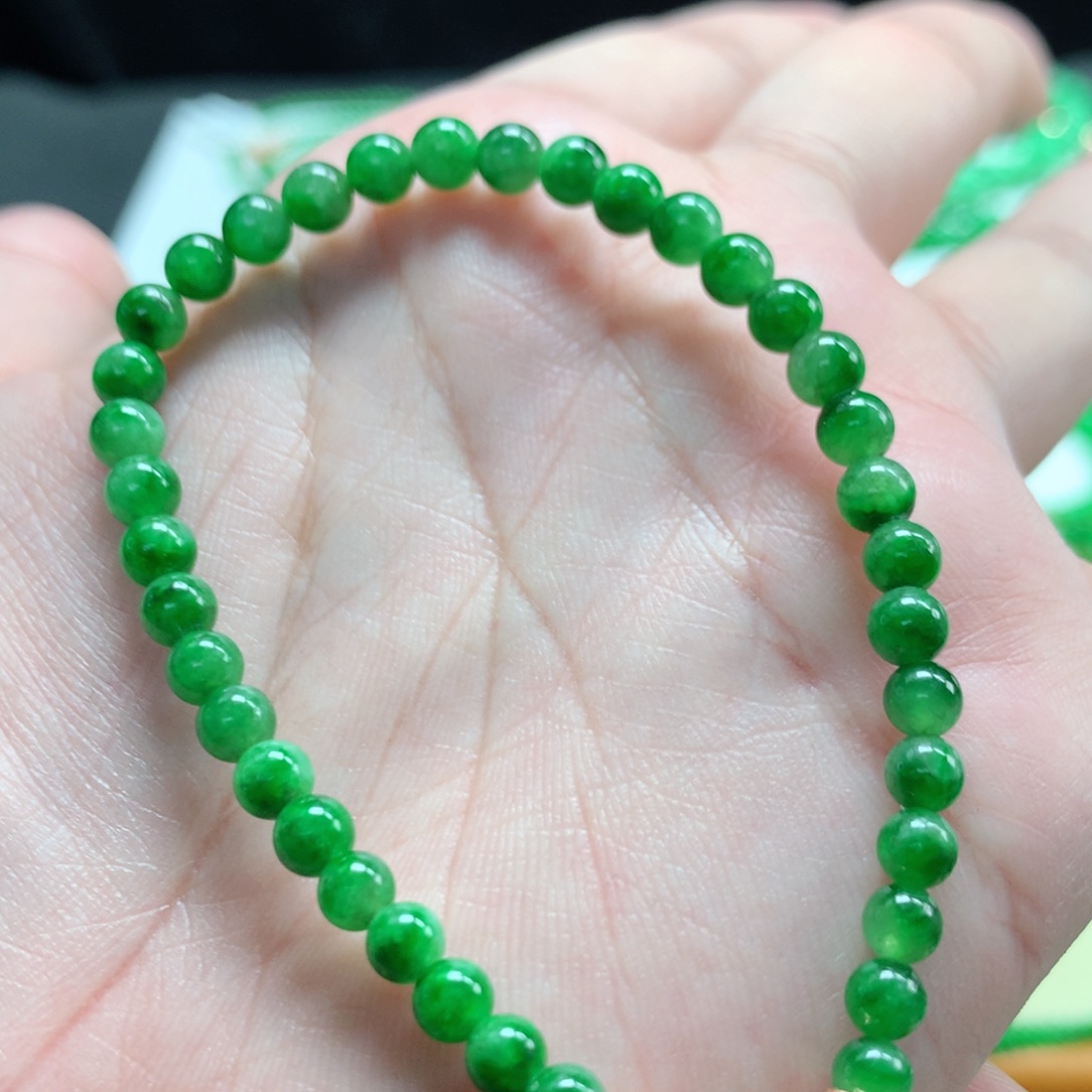 翡翠未镶嵌手链翡翠