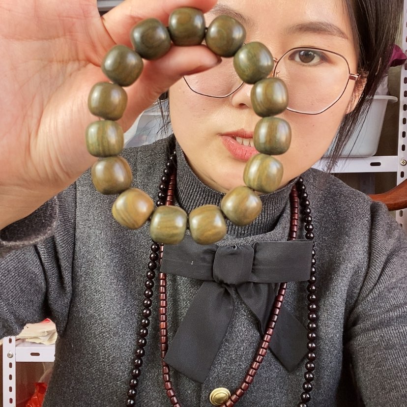 【闪购商品】东非黑黄檀（紫光檀）绿檀1.5老行