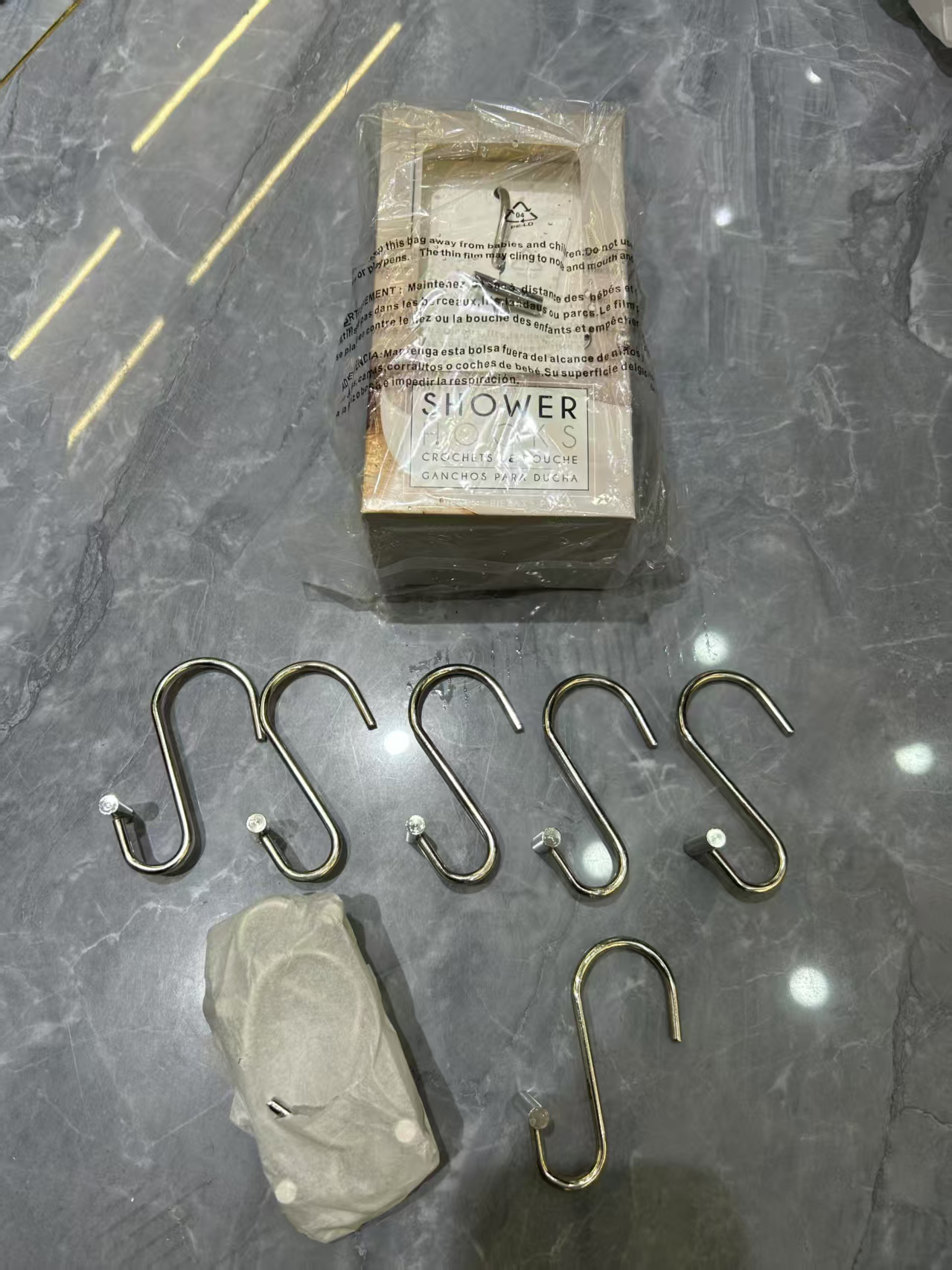 12个装 家用S形挂钩 