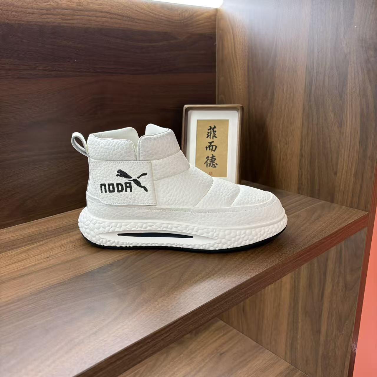 【菲而德1203萱萱】2025爆款高端定制真皮手工休闲单棉同款潮鞋