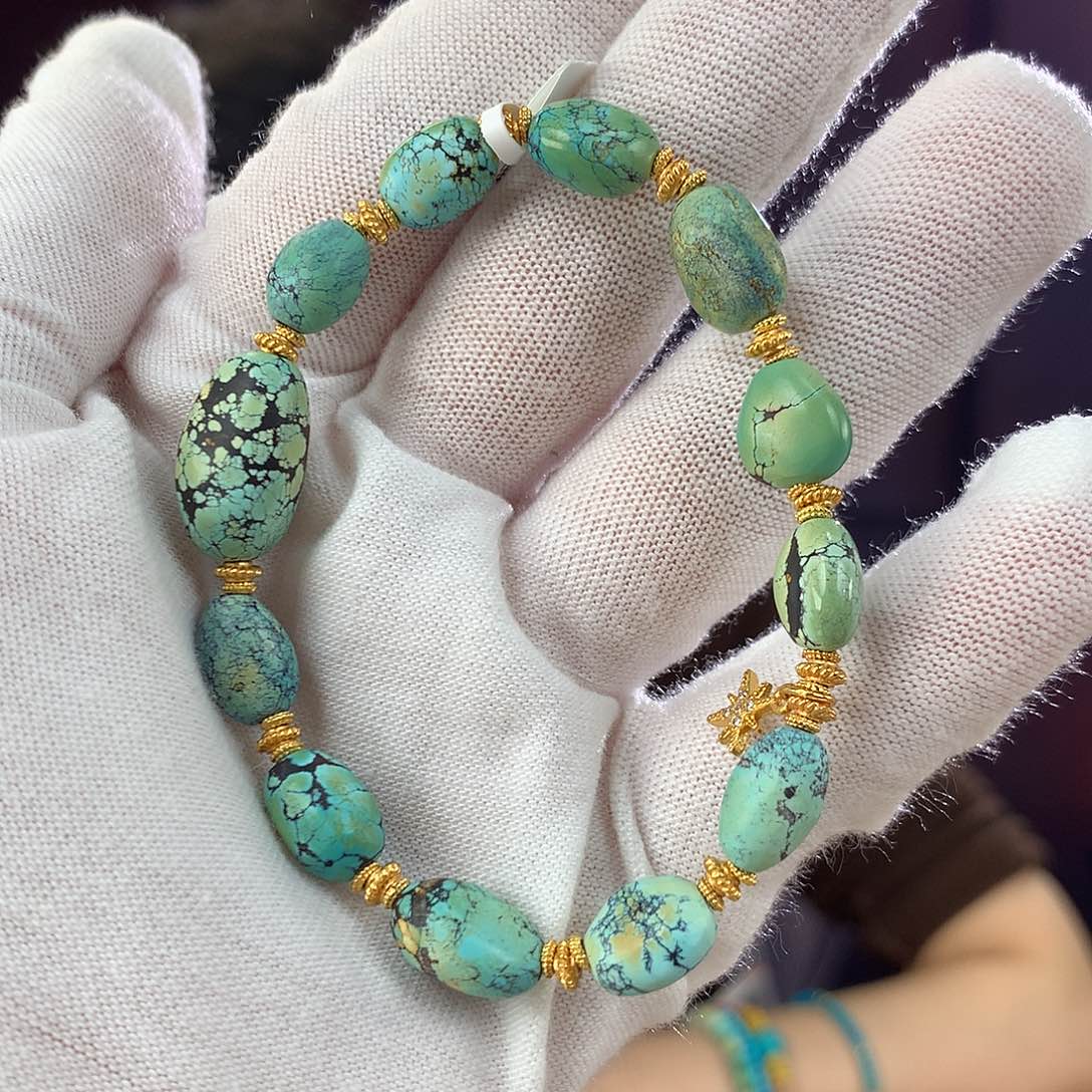 绿松石珠宝奇石未镶嵌