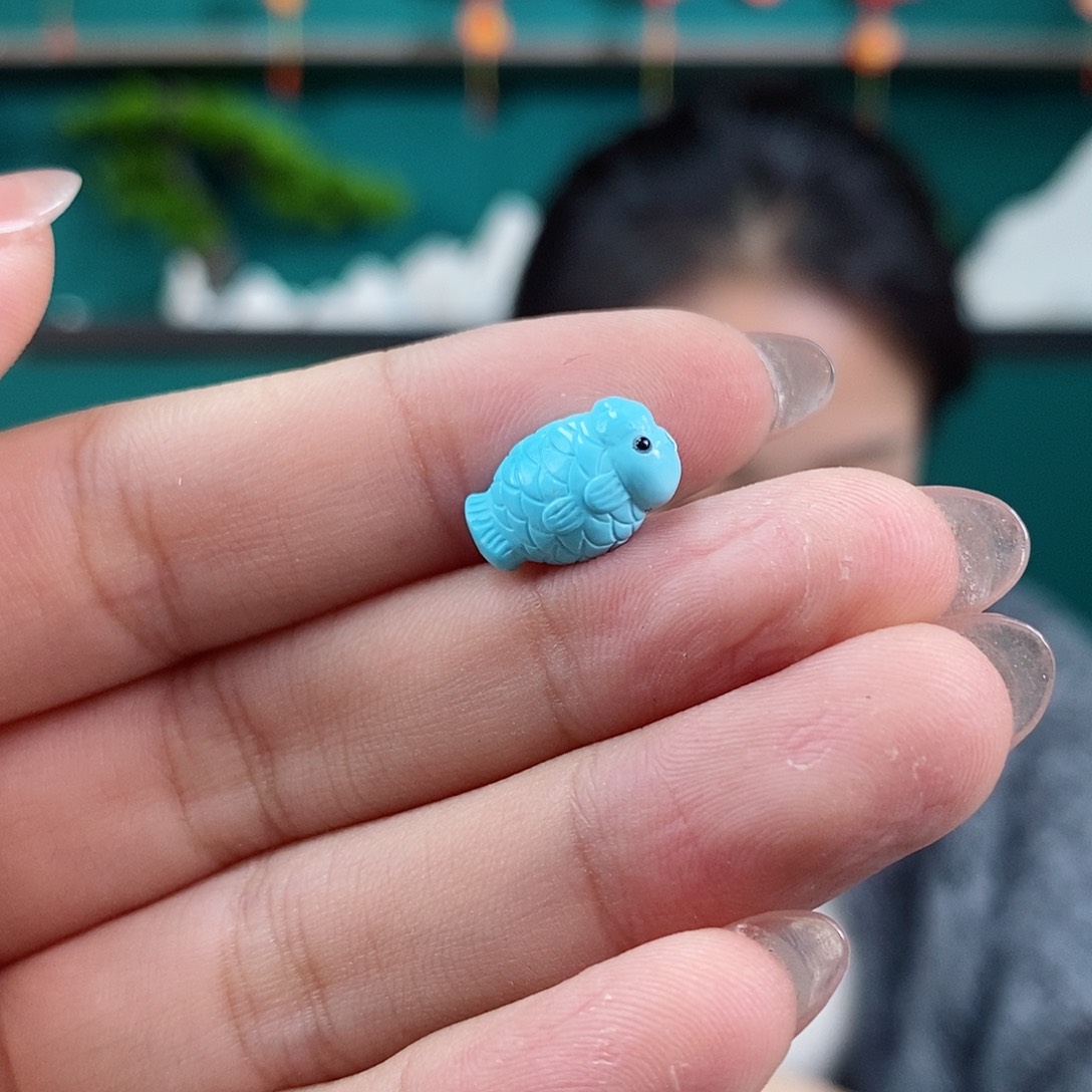 绿松石珠宝奇石未镶嵌