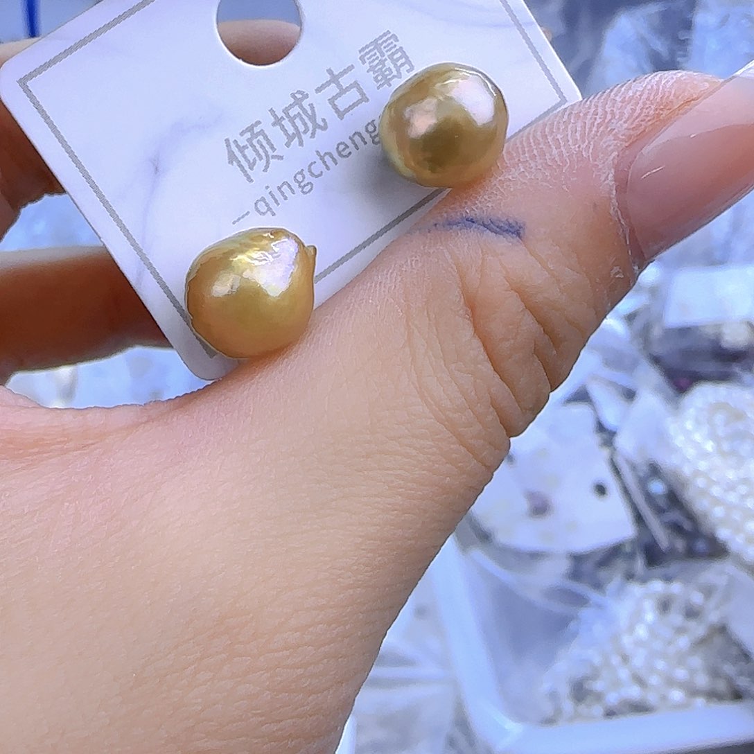 银S925镶嵌项链定制多样性发货发其一820淡水珍珠