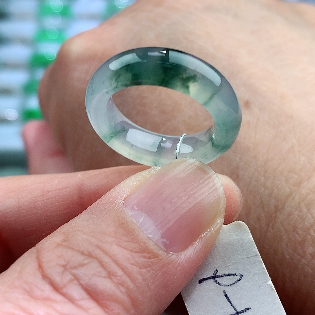 未镶嵌戒指翡翠9-10号