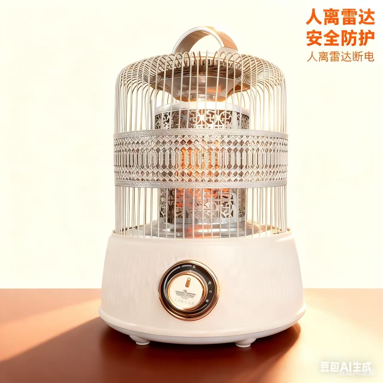 新飞【人离雷达自动断电】烤火炉小太阳家用小型节能电暖器宿舍