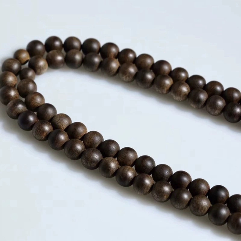 沉香沉白圆12mm，108发一